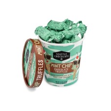 Mint Chocolate Chip Chocolate Truffles