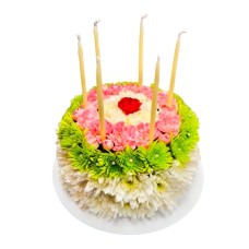 Birthday Floral Cake (Standard)