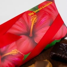 Red Hibiscus Long Pillow