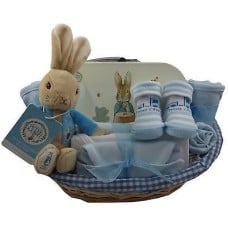 Peter Rabbit -Baby Boy Gift Basket