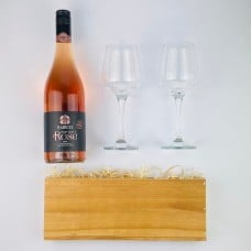 Babich Rose and Glasses Gift Box