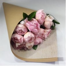 Dozen Peonies Bouquet
