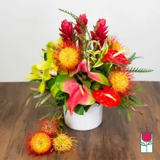 Beretania's Endearing Tropical Bouquet (Varieties Vary)