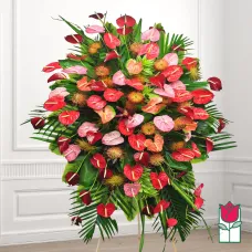 Beretania's Aina Haina Tropical Wreath (Seasonal Varieties Vary)