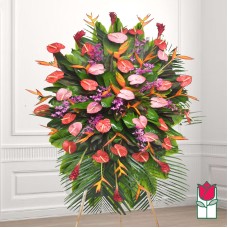 Beretania's Moanalua Tropical Wreath (Standard)