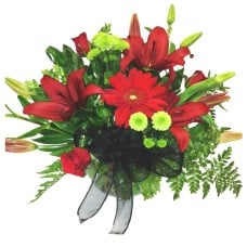 Romantic Vase in red (Small)