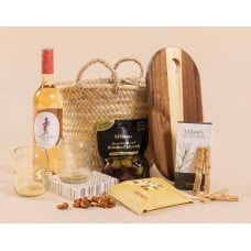 Gather & Graze Basket with Rose