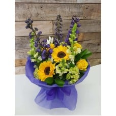 Bright and Sunny Bouquet in Box (Medium)