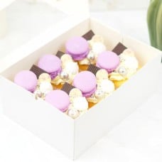 Topped Cupcakes - Purple (6 pieces)