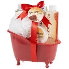 Spa Tub Gift Set- Pomegranate