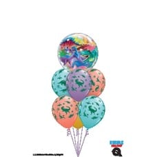 Dinosaur Bubble Balloon Bouquet