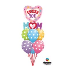 Love You Mum Shape Balloon Gift