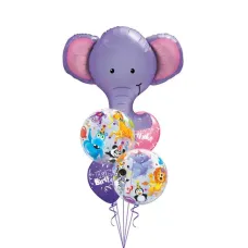 Elephant Circus Birthday Balloon Gift