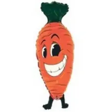 Cheeky Carrot Shape Foil Balloon