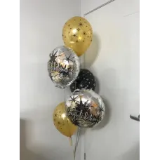 Sparkling Congratulations Balloon Gift Bouquet