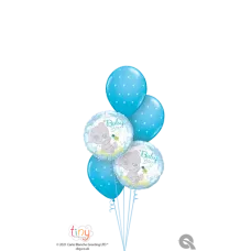 Baby Boy Teddy Bouquet