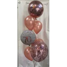 Rose Gold Fizz Age Bouquet (Various ages available)