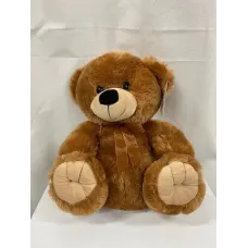 Large (30cm) Brown Teddy Bear with Organza Ribbon