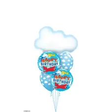 Clouds planes Birthday Bouquet