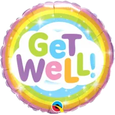 Get Well Clouds Foil Balloon