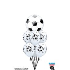 Soccer Soccer Soccer Balloon Bouquet