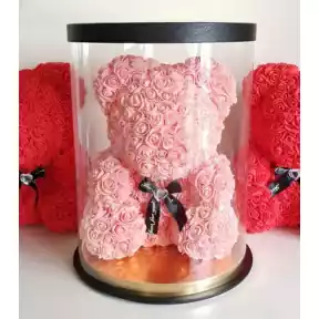 Blooming Bear Artificial Pink