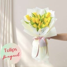 Yellow Tulips Bouquet