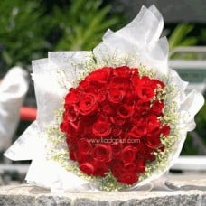50 Red Roses Bouquet