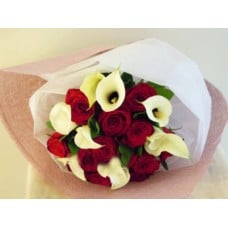 Roses and Calla Lilies Bouquet