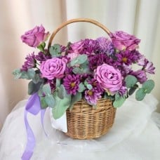 Gardenia Flower Basket