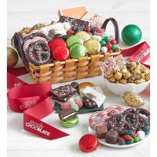 Simply Chocolate® Dlxe Celebrate the Season Basket