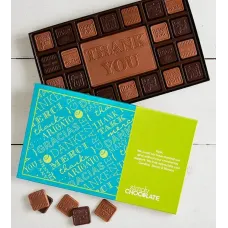 Simply Chocolate Thank You Personalized Box