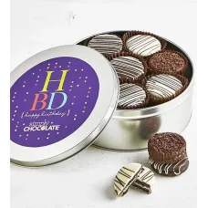 Simply Chocolate Happy Birthday! OREO Tin