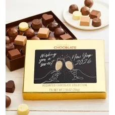 Simply Chocolate Wish Sweet New Year 18pc Choc Box