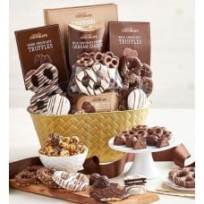 Simply Chocolate® Snacking Favorites Basket (Simply Chocolate® Snacking Favorites Basket Deluxe)