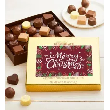 Simply Chocolate Merry Christmas 18pc Choc Box