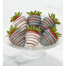 Happy Father's Day Dipped Strawberries (Half Dozen)