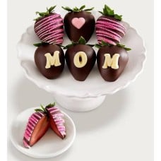 Mother’s Day Belgian Chocolate Covered Berries (Half Dozen)