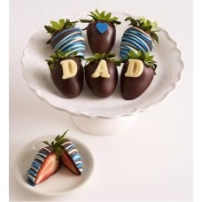 Amazing Dad Belgian Chocolate Berries (Half Dozen)