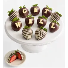 Get Well Artisan Belgian Chocolate Berries