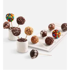 Candy Covered Cake Pops™ with Drizzled