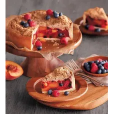 Peach and Berry Pie