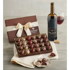 Chocolate Truffles and Reserve Cabernet Sauvignon