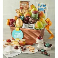 "Happy Birthday" Deluxe Favorites Gift Basket