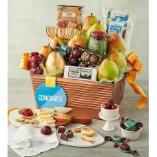 "Congratulations" Deluxe Favorites Gift Basket