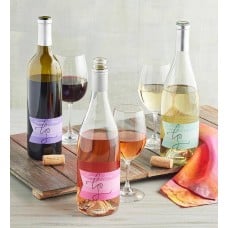 Lucca & Sons Wine Trio - Red, White, and Rose