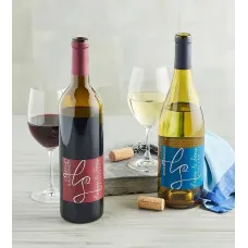 Lucca & Sons Red and White Wine Duo