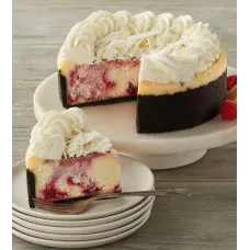 The Cheesecake Factory White Chocolate Raspberry Truffle Cheesecake - 7"