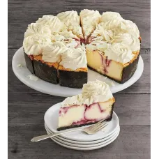 The Cheesecake Factory White Chocolate Raspberry Truffle Cheesecake - 10"