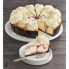 The Cheesecake Factory White Chocolate Raspberry Truffle Cheesecake - 10"